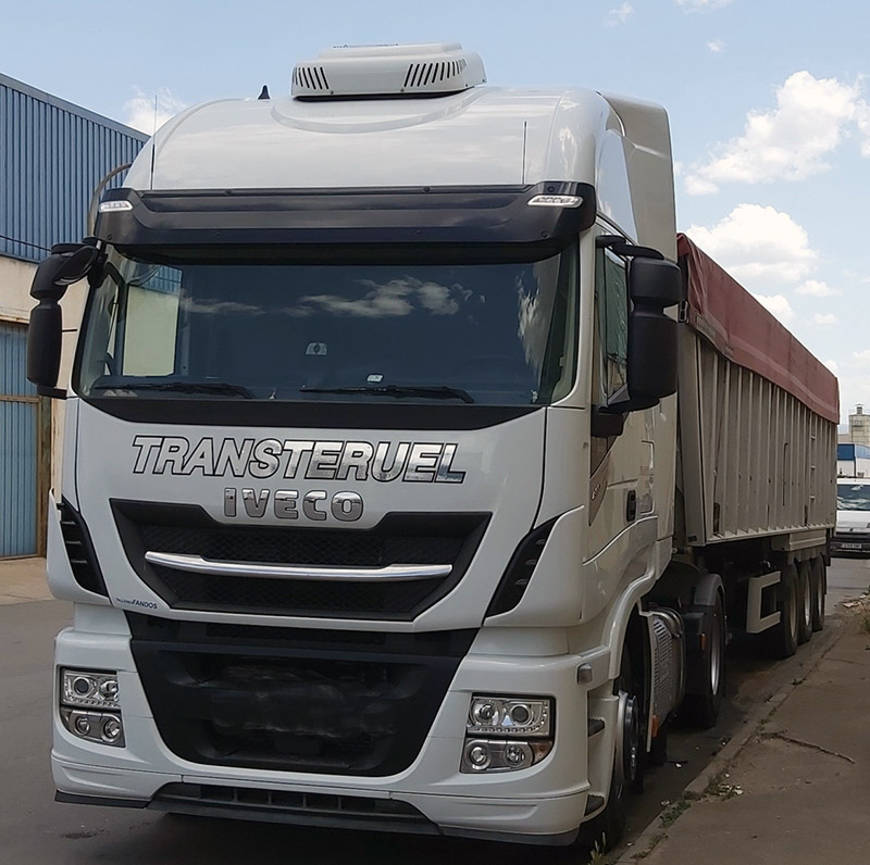 Transportes de chatarra en Teruel